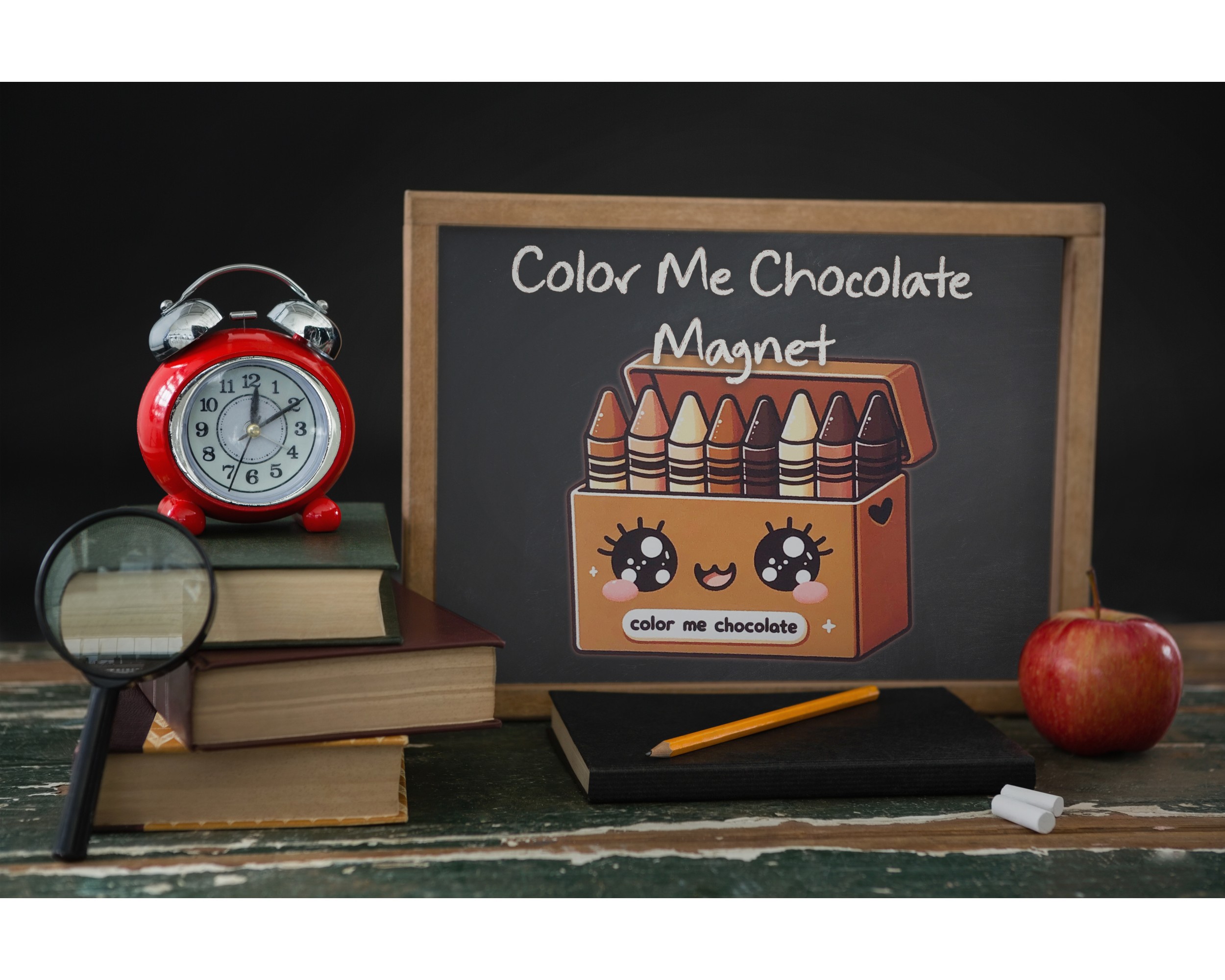 Color Me Chocolate Magnet