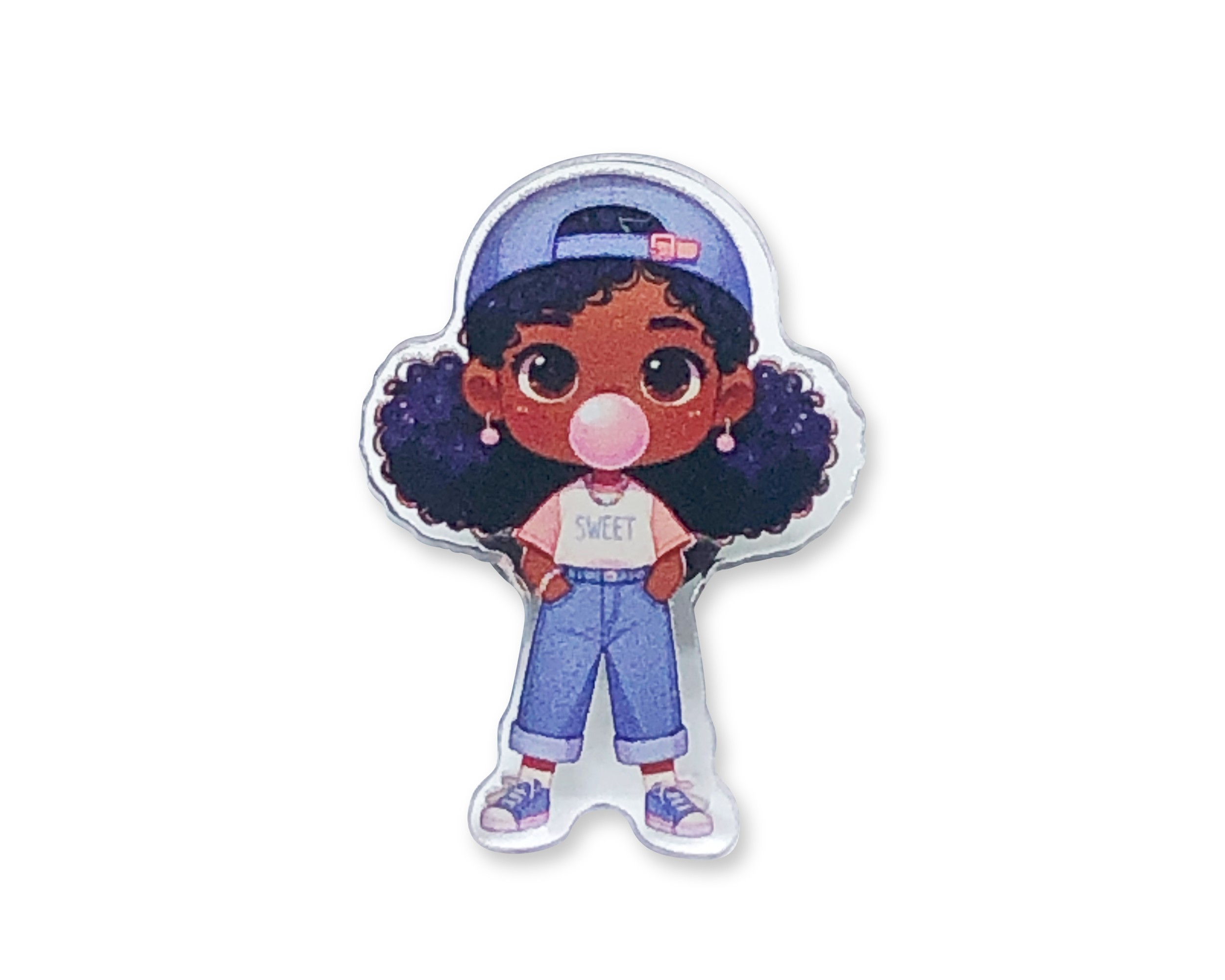 Joyful Jada Acrylic Pin