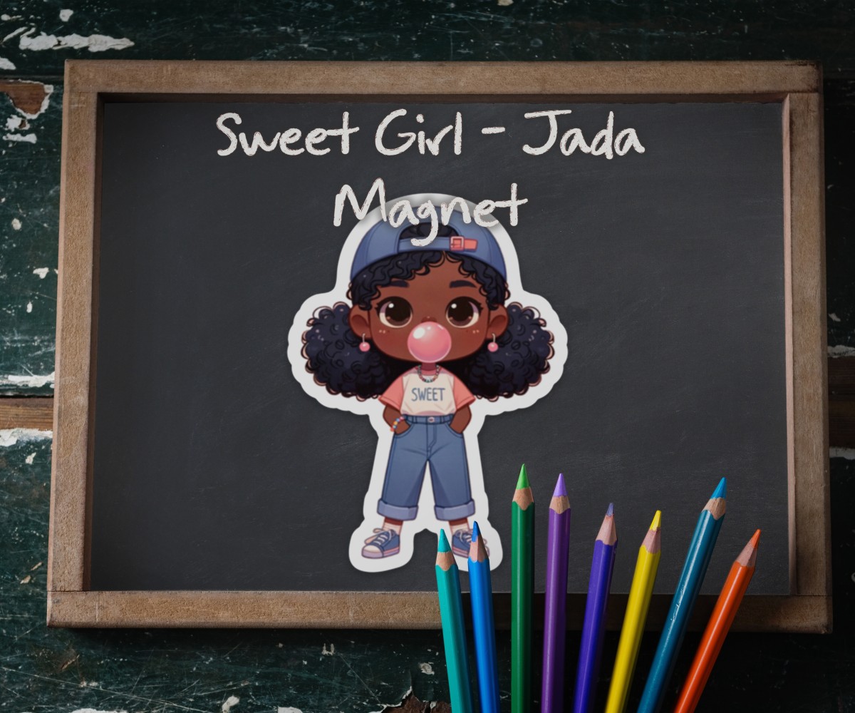 Sweet Girl Jada Magnet