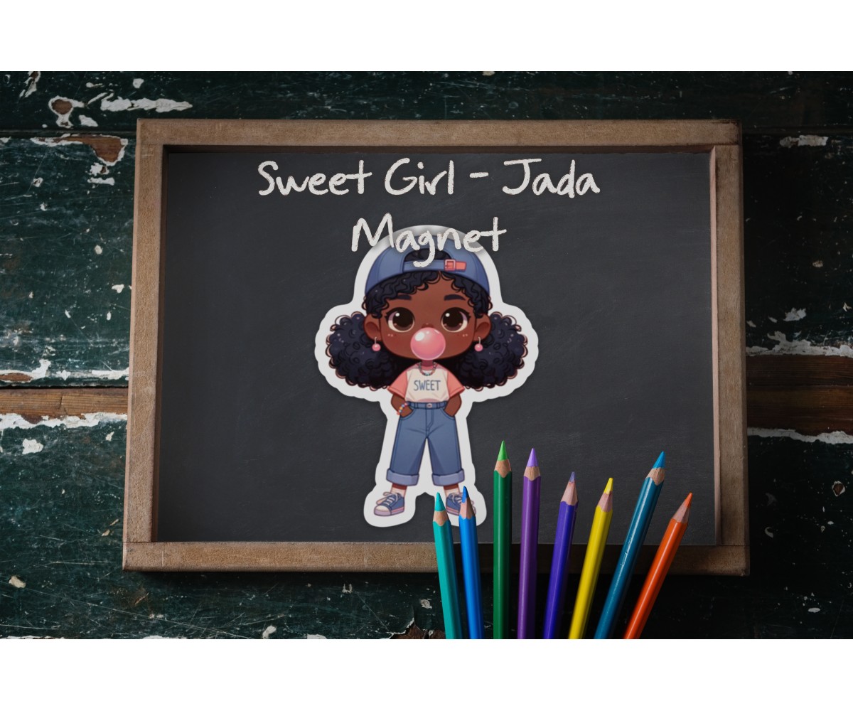 Sweet Girl Jada Magnet