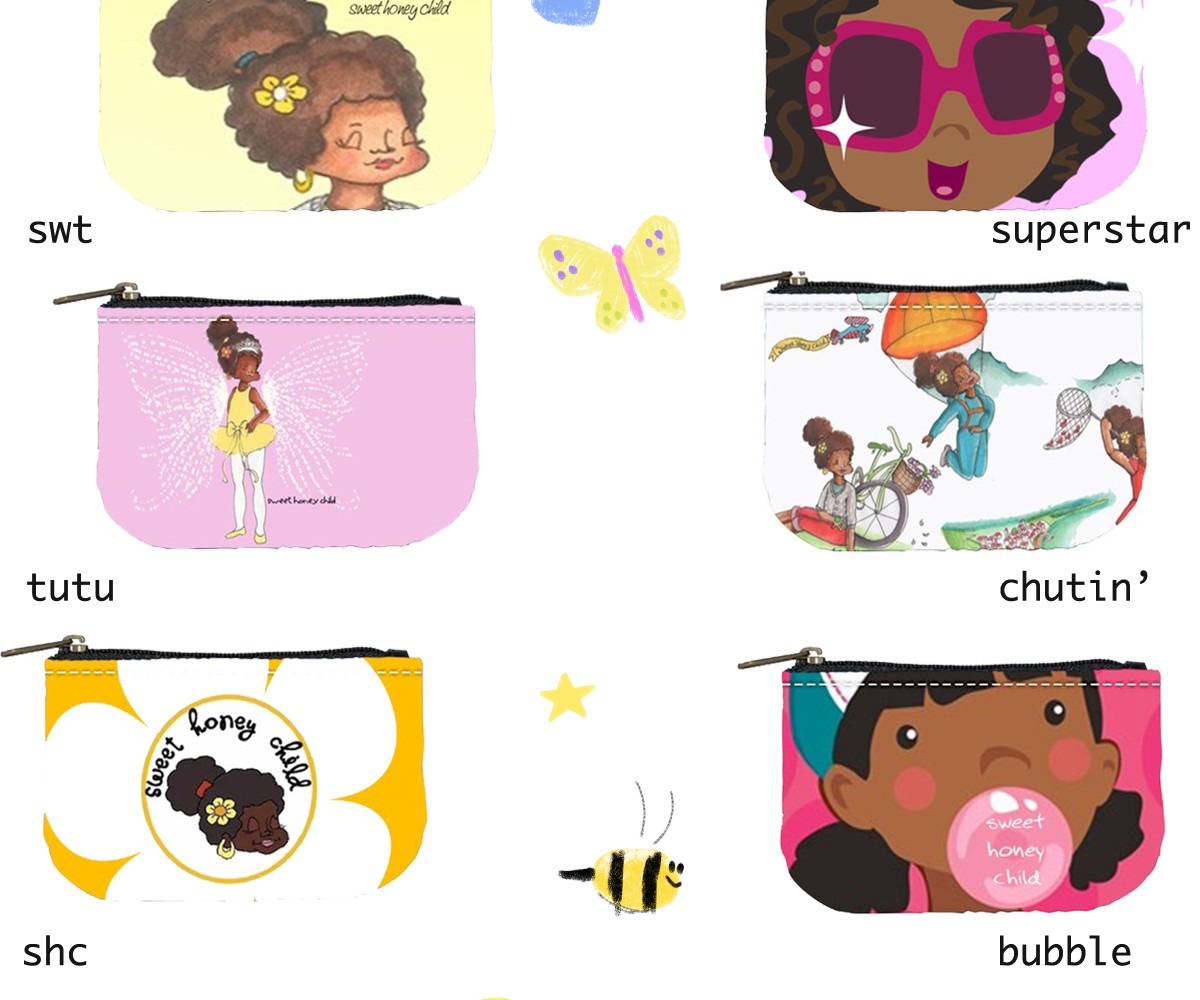 Sweet Squad Coin Purses
